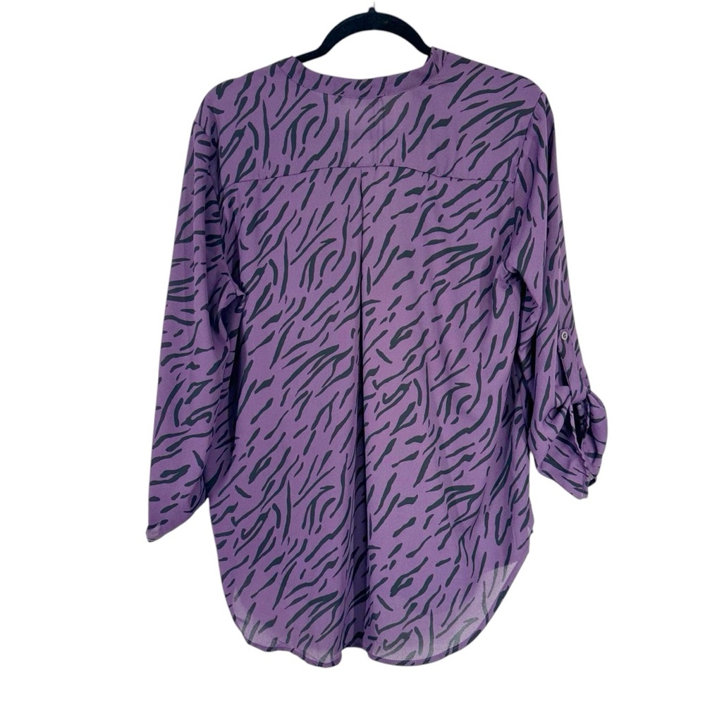 Lush Warren Split Neck Blouse - image 6